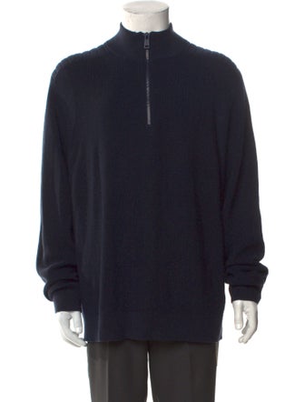 RLX by Ralph Lauren Mock Neck Long Sleeve Polo Sweater