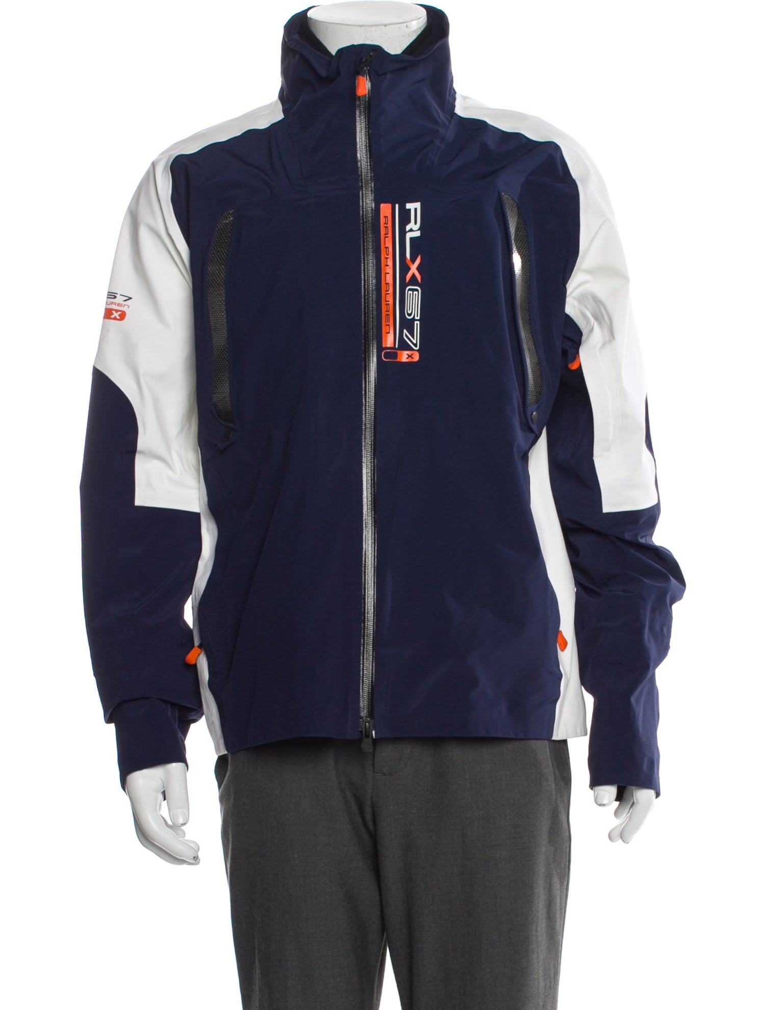 RLX by Ralph Lauren Colorblock Pattern Windbreaker