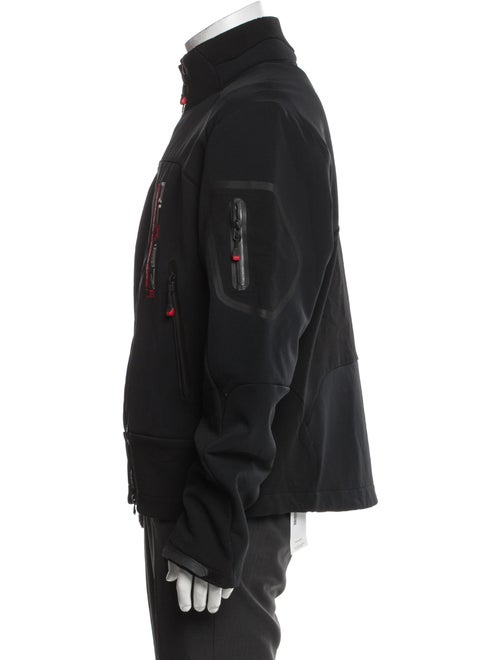 RLX by Ralph Lauren Graphic Print Moto Jacket