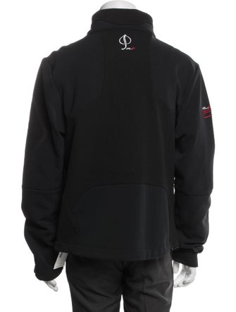 RLX by Ralph Lauren Graphic Print Moto Jacket