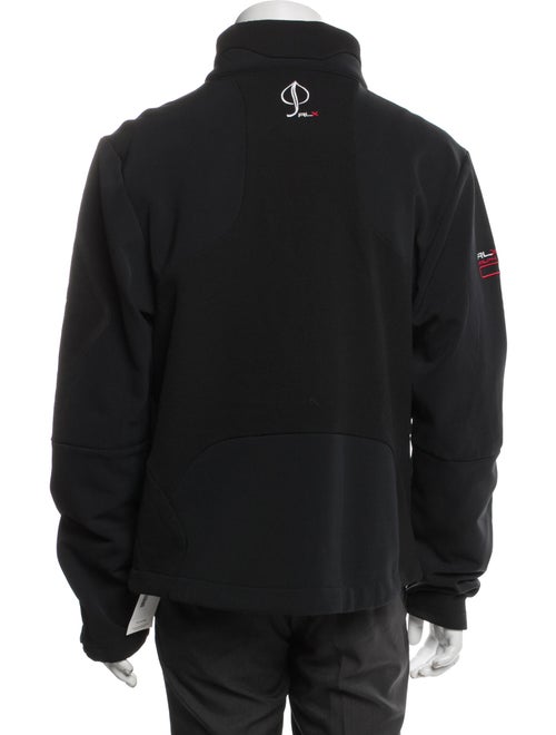 RLX by Ralph Lauren Graphic Print Moto Jacket