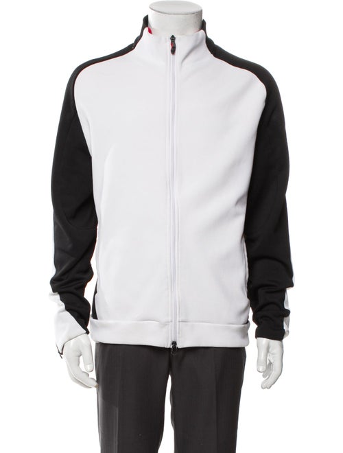 RLX by Ralph Lauren Colorblock Pattern Bomber Jacket