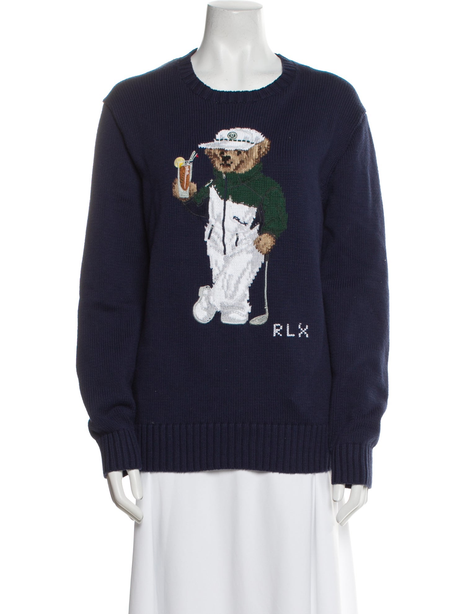 RLX by Ralph Lauren Graphic Print Crew Neck Sweatshirt