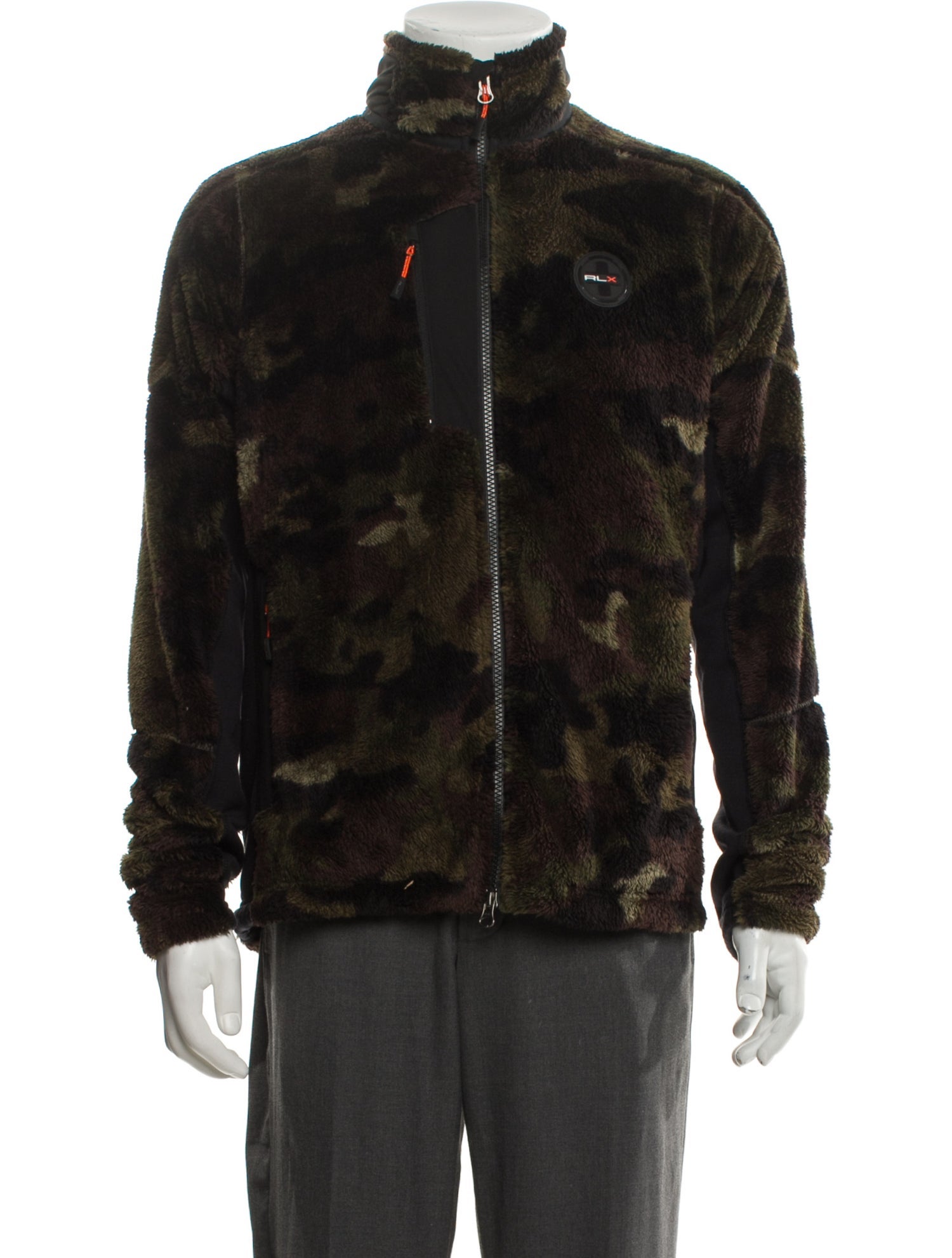 RLX by Ralph Lauren Camouflage Print Jacket