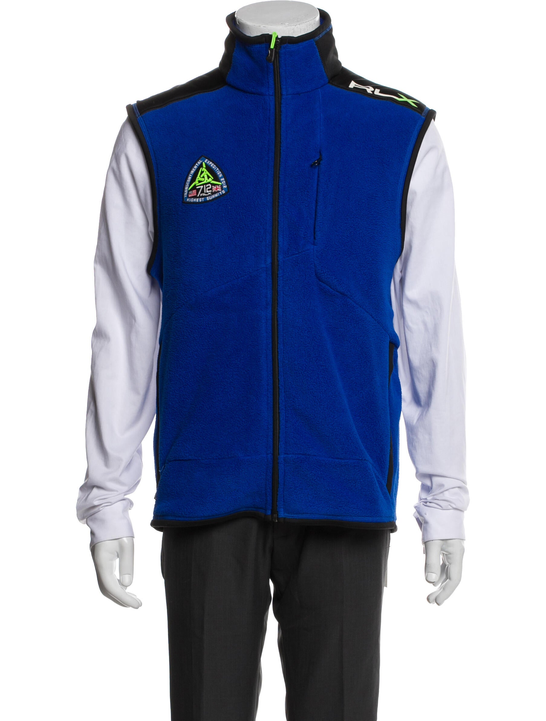 RLX by Ralph Lauren Colorblock Pattern Vest