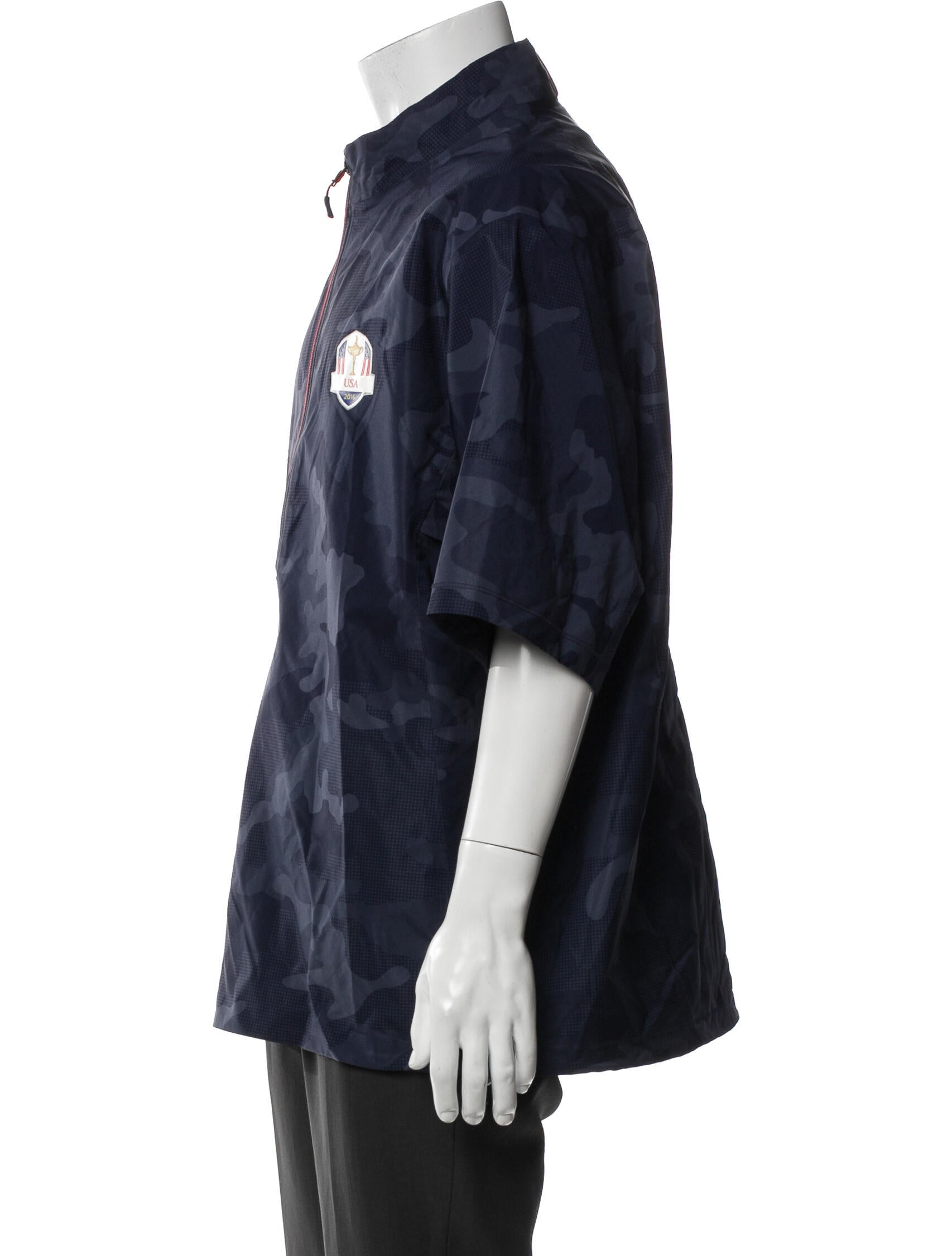 RLX by Ralph Lauren Camouflage Print Windbreaker