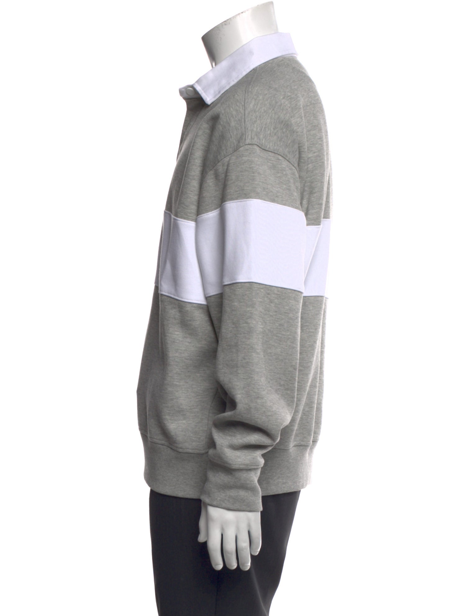 RLX by Ralph Lauren Colorblock Pattern Crew Neck Sweatshirt
