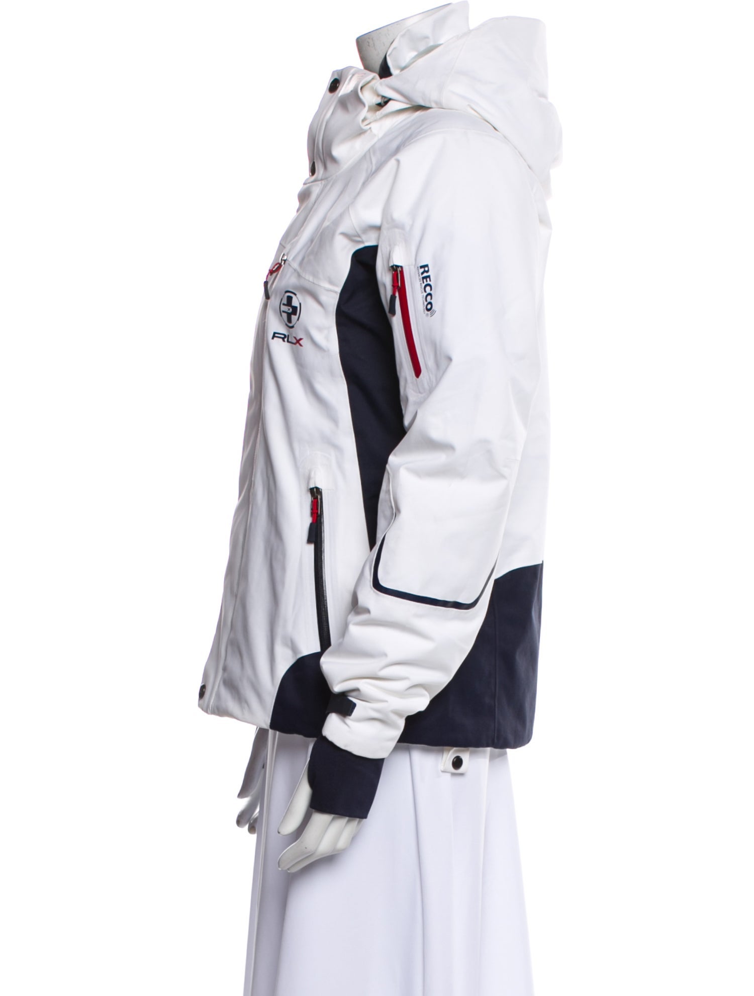 RLX by Ralph Lauren Nylon Colorblock Pattern Jacket