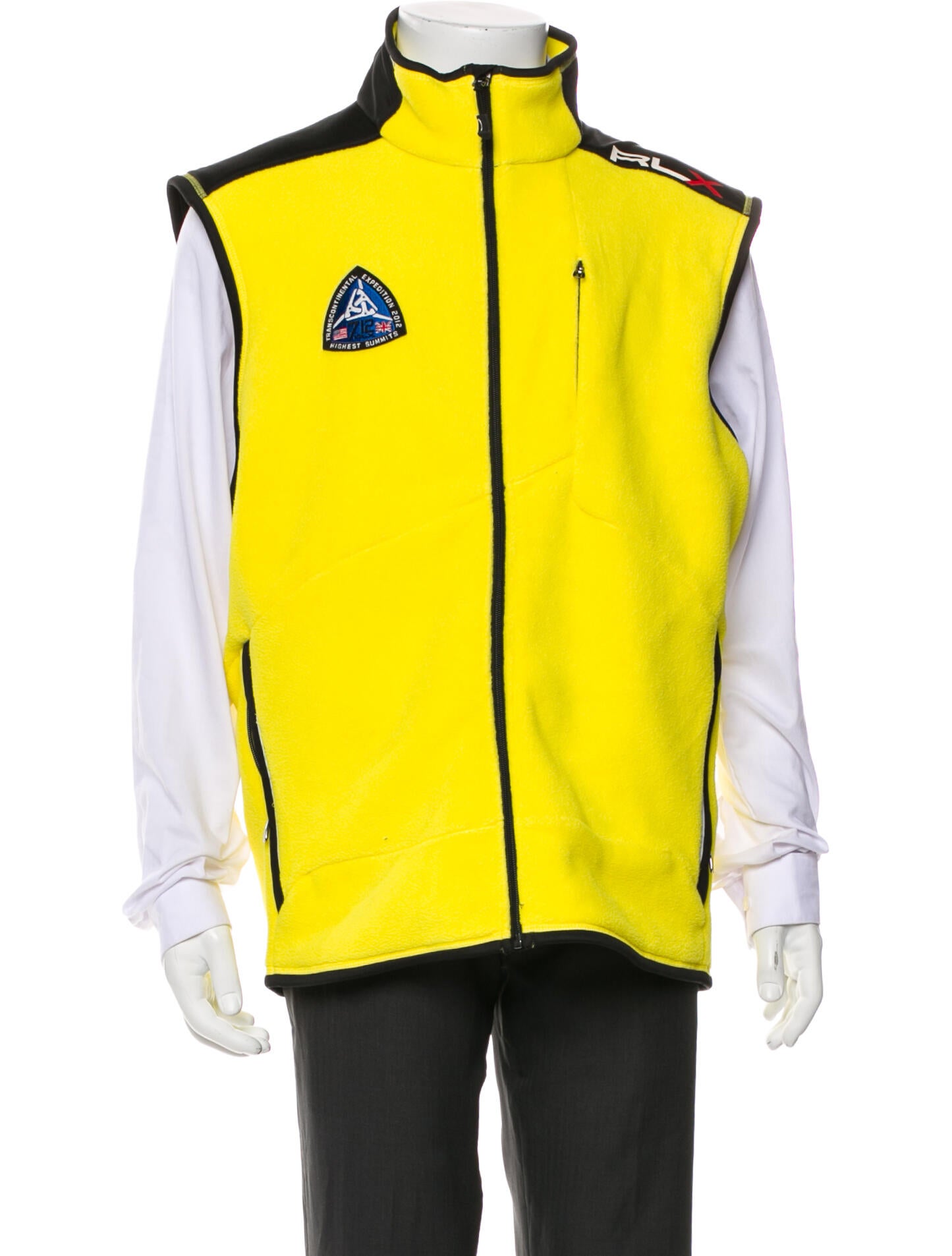 RLX by Ralph Lauren Colorblock Pattern Vest