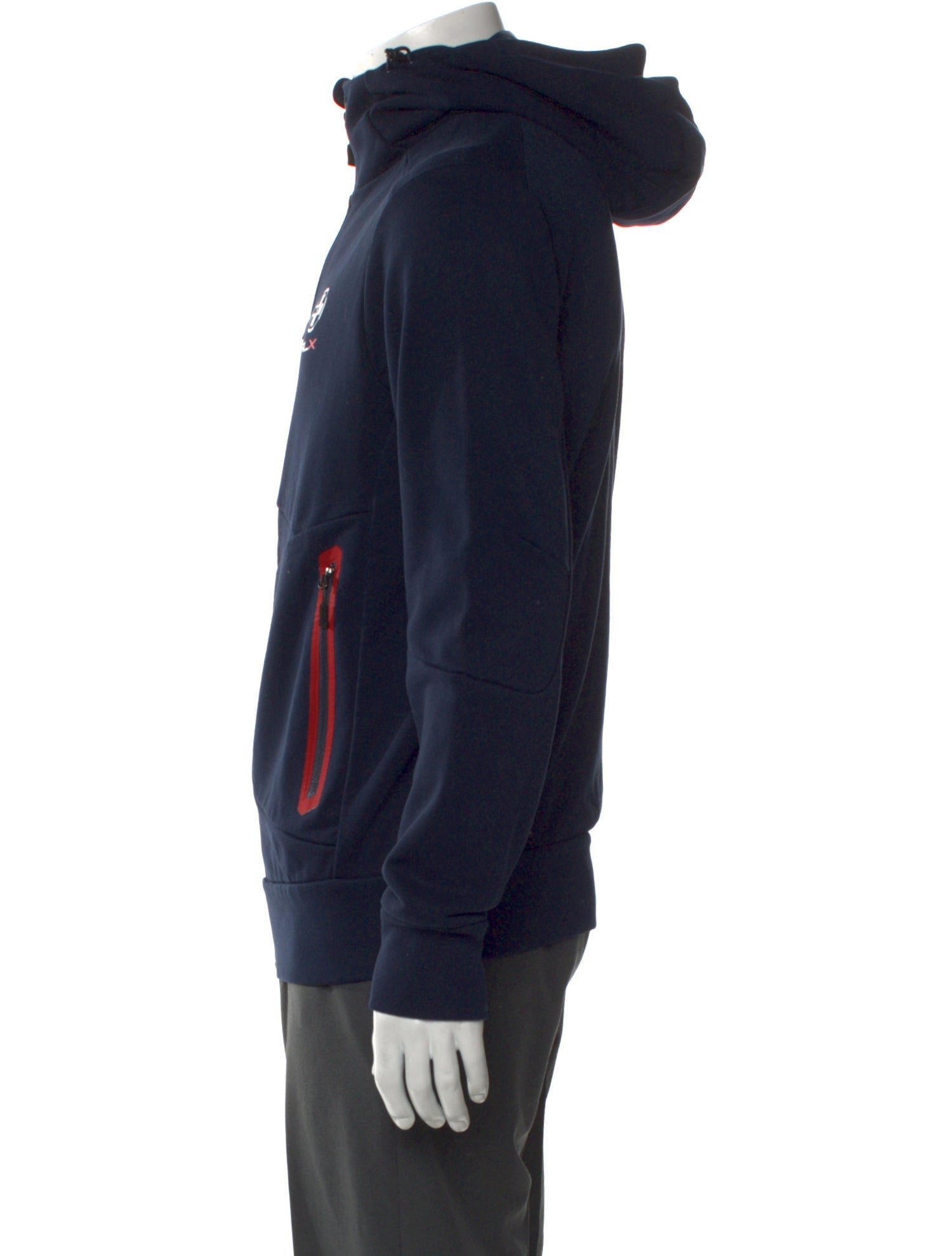 RLX by Ralph Lauren Graphic Print Mock Neck Hoodie