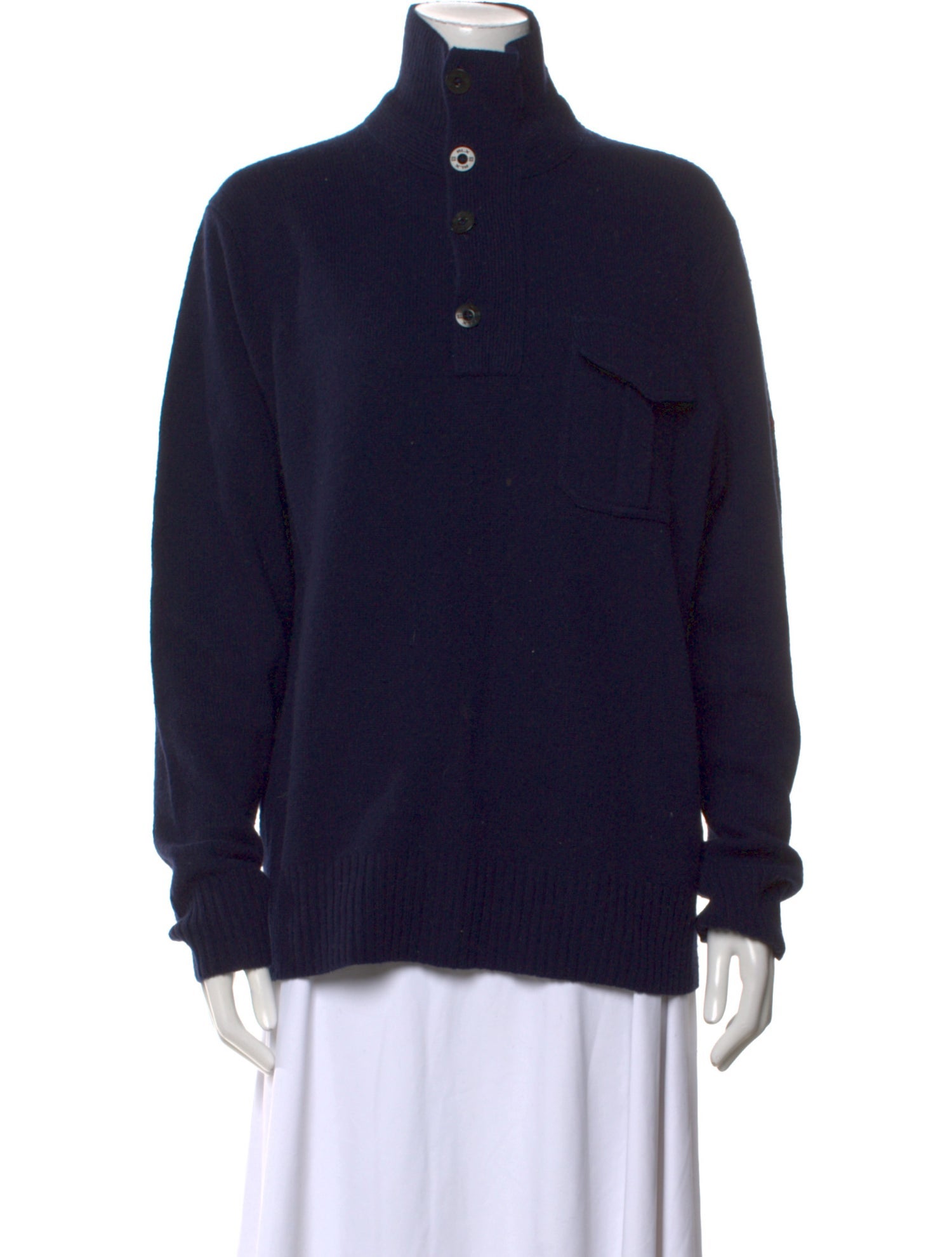 RLX by Ralph Lauren Lambswool Mock Neck Sweater