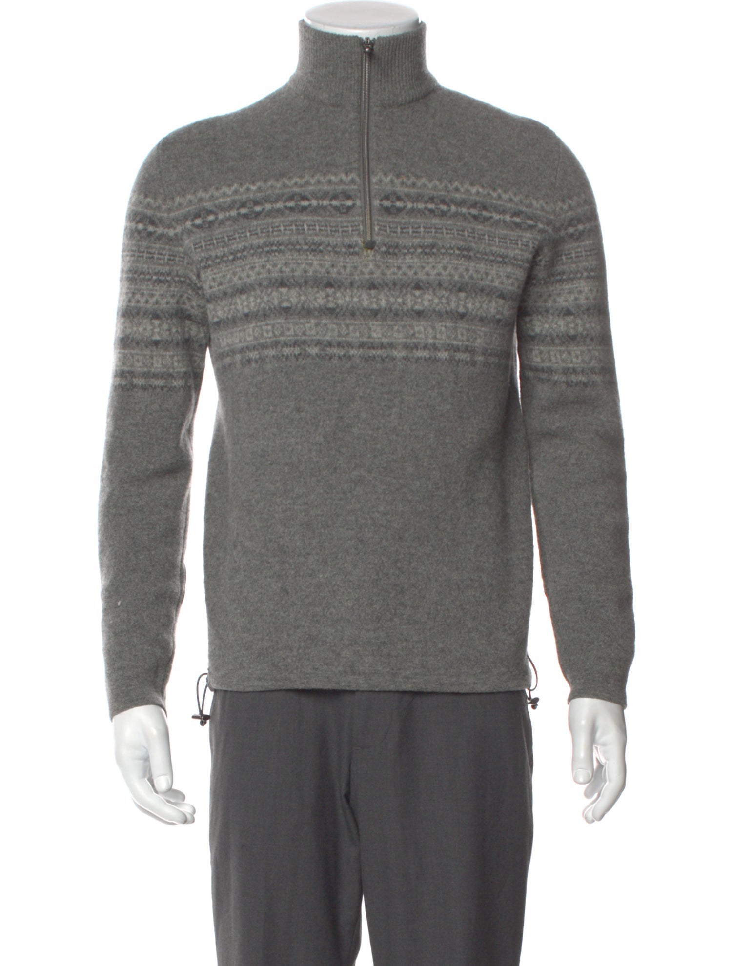 RLX by Ralph Lauren Merino Wool Printed Pullover