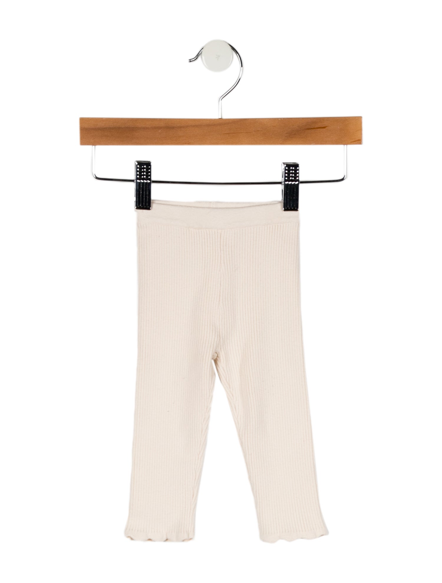 Rylee + Cru Infant Girls' Solid Scalloped Pants