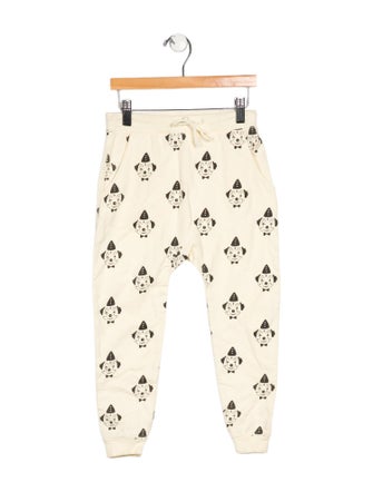 Rylee + Cru Girls' Pattern Print Jogger Sweatpants