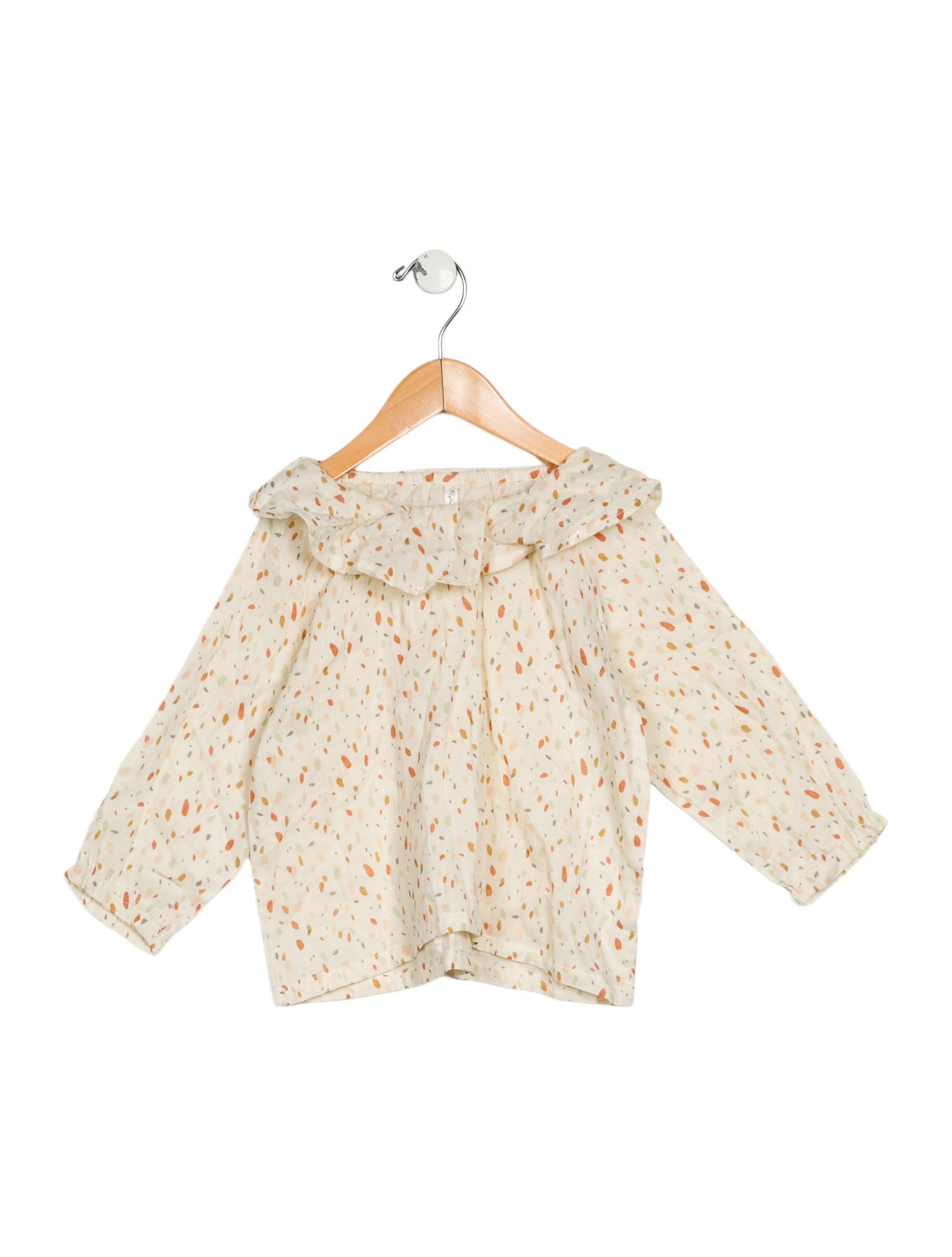 Rylee + Cru Toddler Girls' Pattern Print Long Sleeve Top w/ Tags