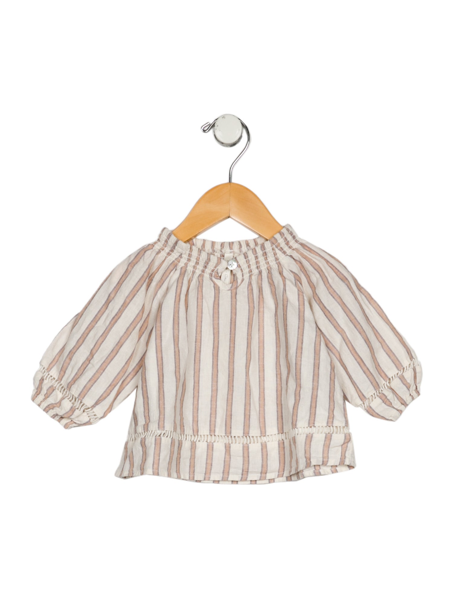 Rylee + Cru Infant Girls' Striped Long Sleeve Top w/ Tags
