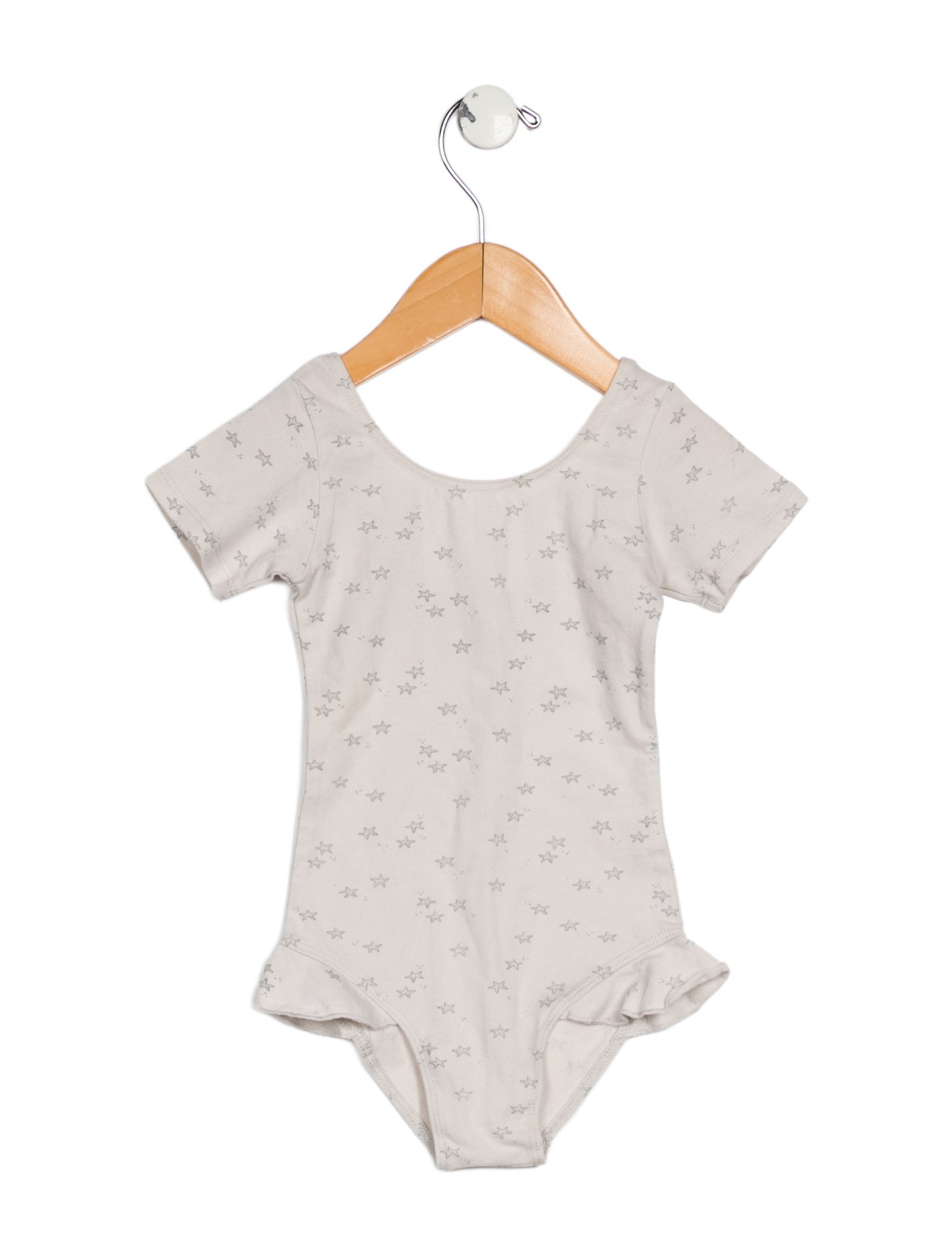 Rylee + Cru Toddler Girls' Pattern Print Short Sleeve Unitard w/ Tags