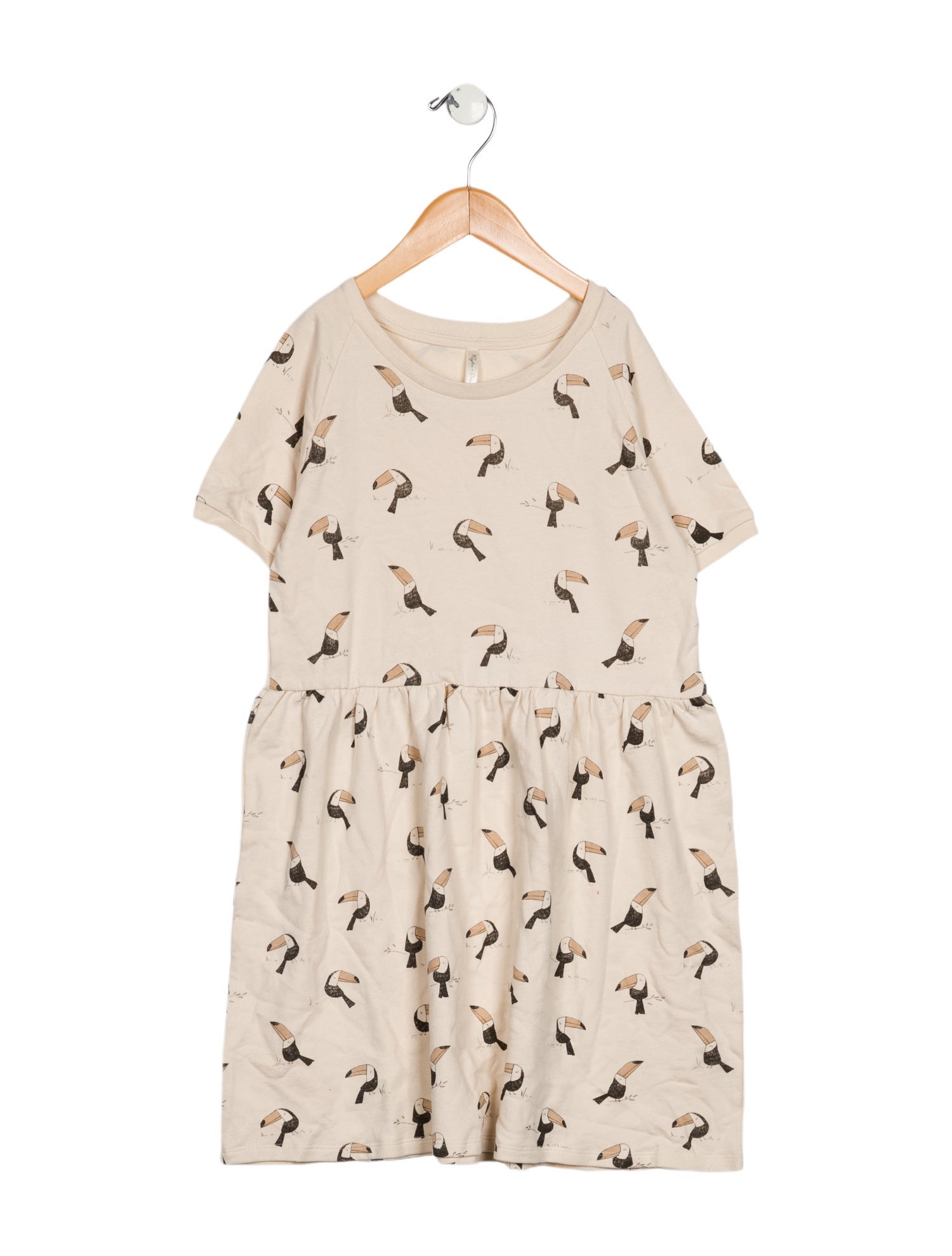 Rylee + Cru Girls' Pattern Print Short Sleeve Dress w/ Tags