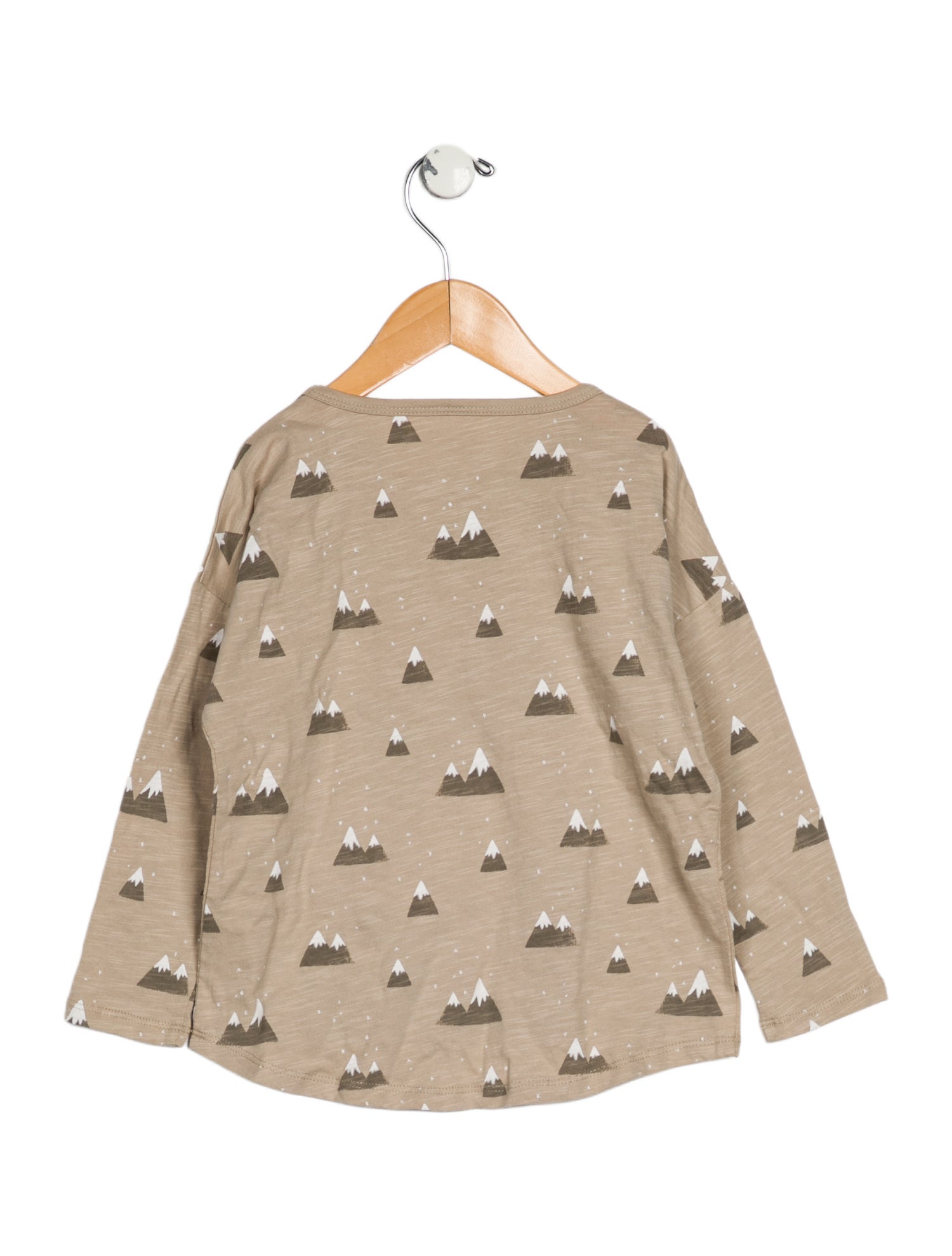 Rylee + Cru Girls' Pattern Print Long Sleeve Top w/ Tags