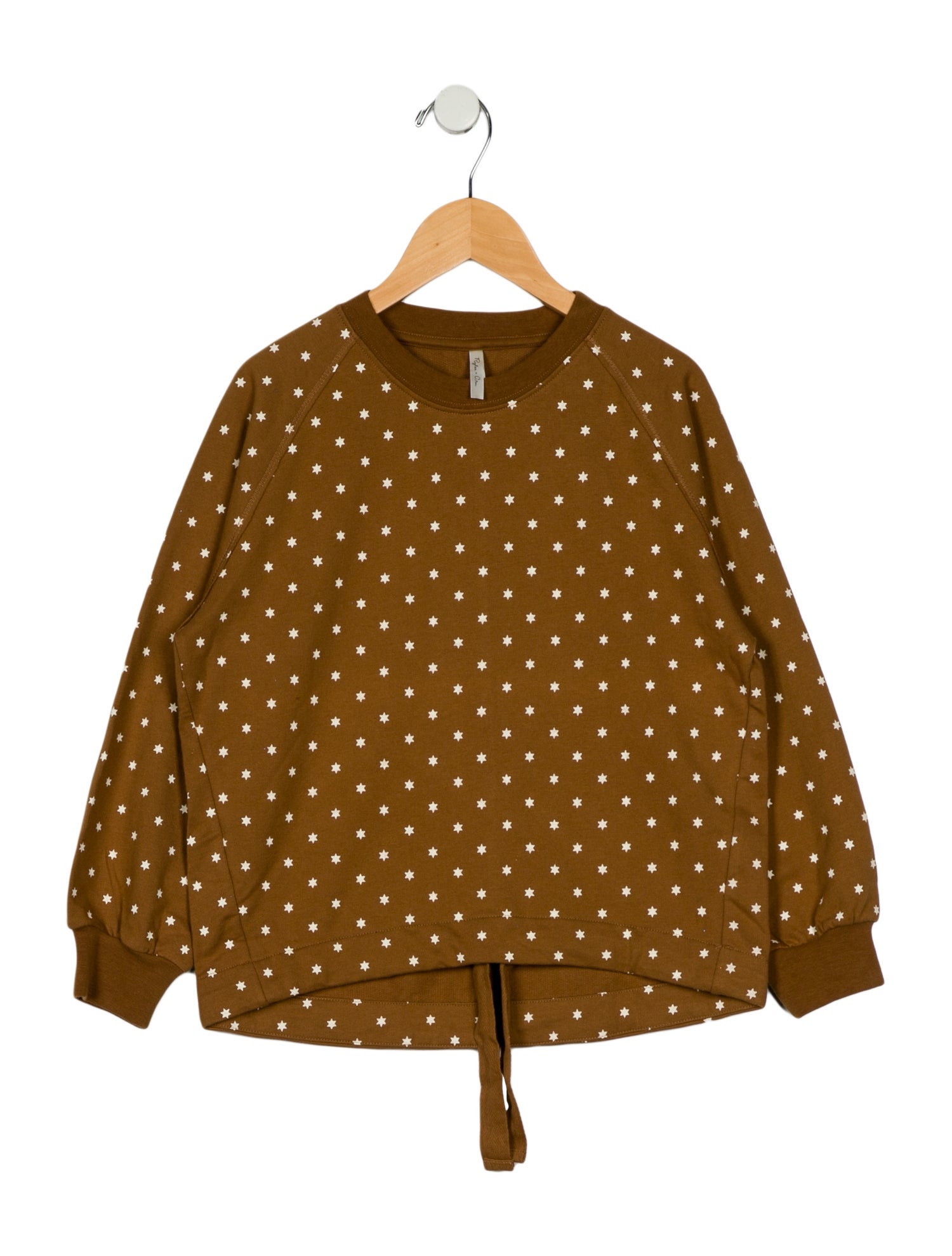 Rylee + Cru Girls' Pattern Print Crew Neck Sweatshirt w/ Tags