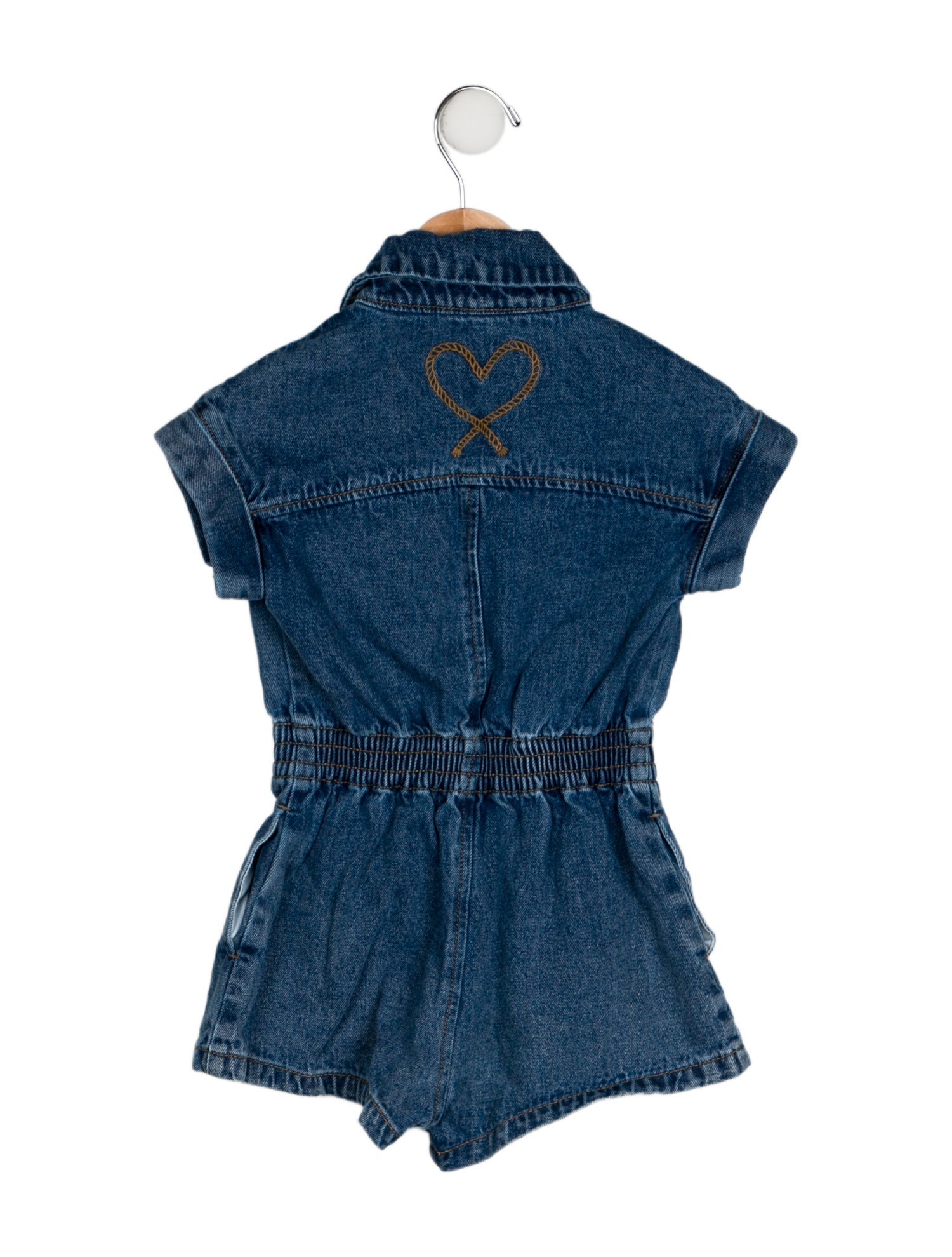 Rylee + Cru Toddler Gurls' Denim Jumpsuit