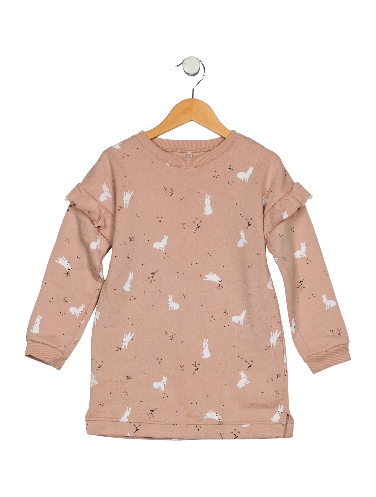 Rylee + Cru Rylee + Cru Girls' Crewneck Sweater Dress