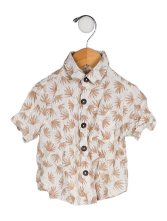 Rylee + Cru Button Up Short Sleeved Shirt