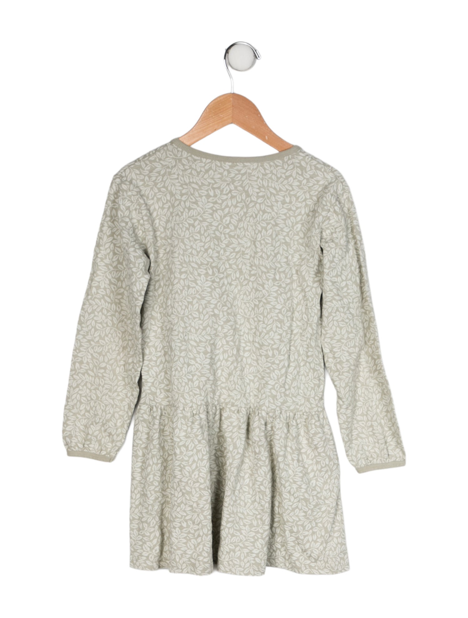 Rylee + Cru Girls' Floral Printed Long Sleeve Dress