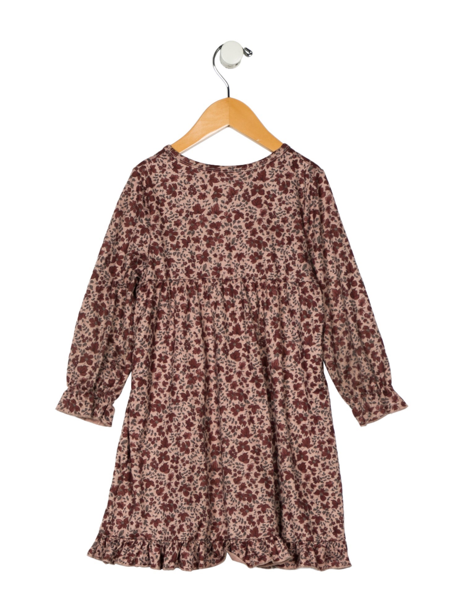 Rylee + Cru toddler girls' brown dress