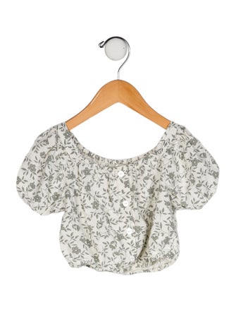 Rylee + Cru Printed Short Sleeve Top