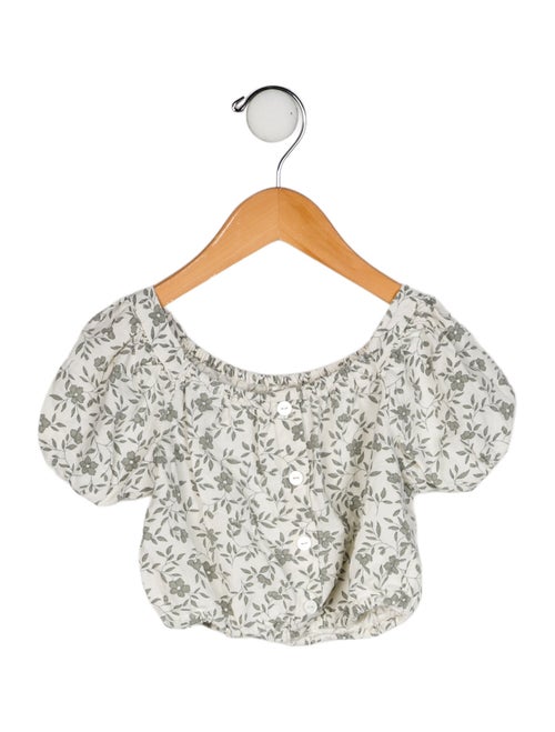 Rylee + Cru Printed Short Sleeve Top