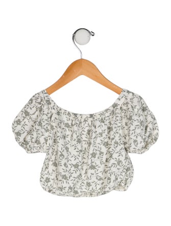 Rylee + Cru Printed Short Sleeve Top