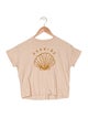 Rylee + Cru Girls Short Sleeve Cotton Seashell Shirt