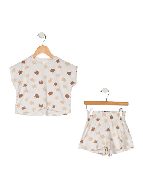 Rylee + Cru Girls Cotton Star Pattern Set