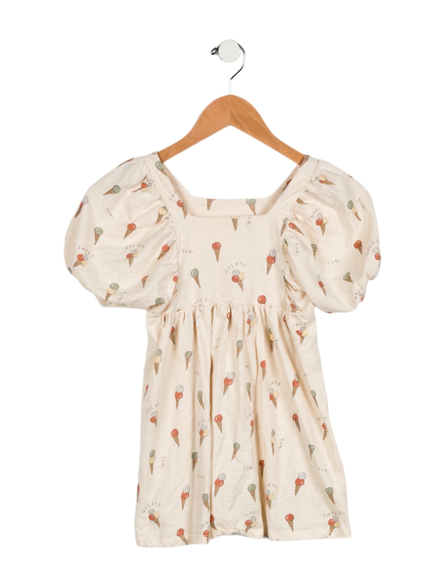 Rylee + Cru Girls' Short Sleeve Printed Dress