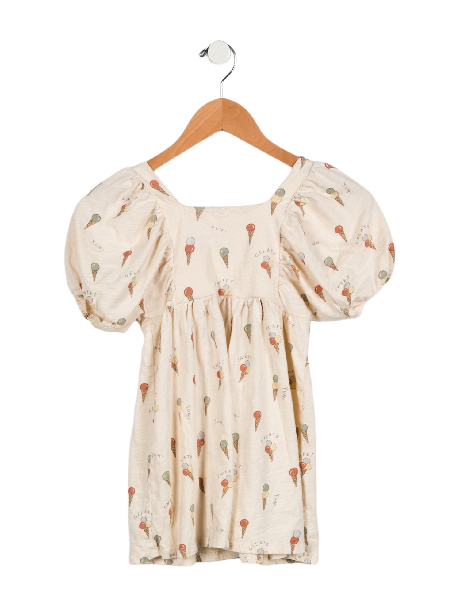 Rylee + Cru Girls' Short Sleeve Printed Dress