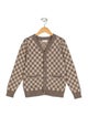Rylee + Cru Kids' Checker Print Cardigan