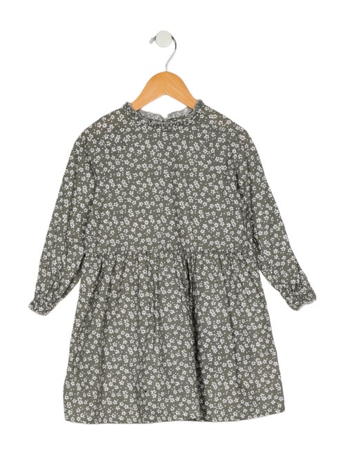 Rylee + Cru Girls' Patterned Long Sleeve Dress