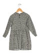 Rylee + Cru Girls' Patterned Long Sleeve Dress