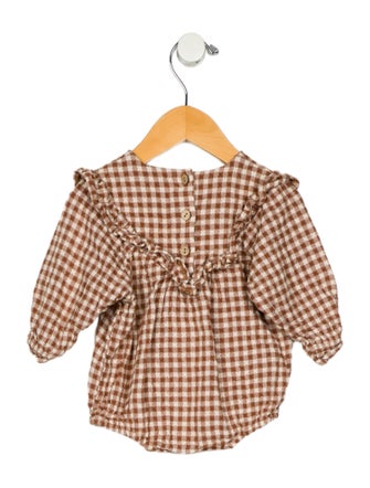 Rylee + Cru Infant Girls' Gingham One-Piece