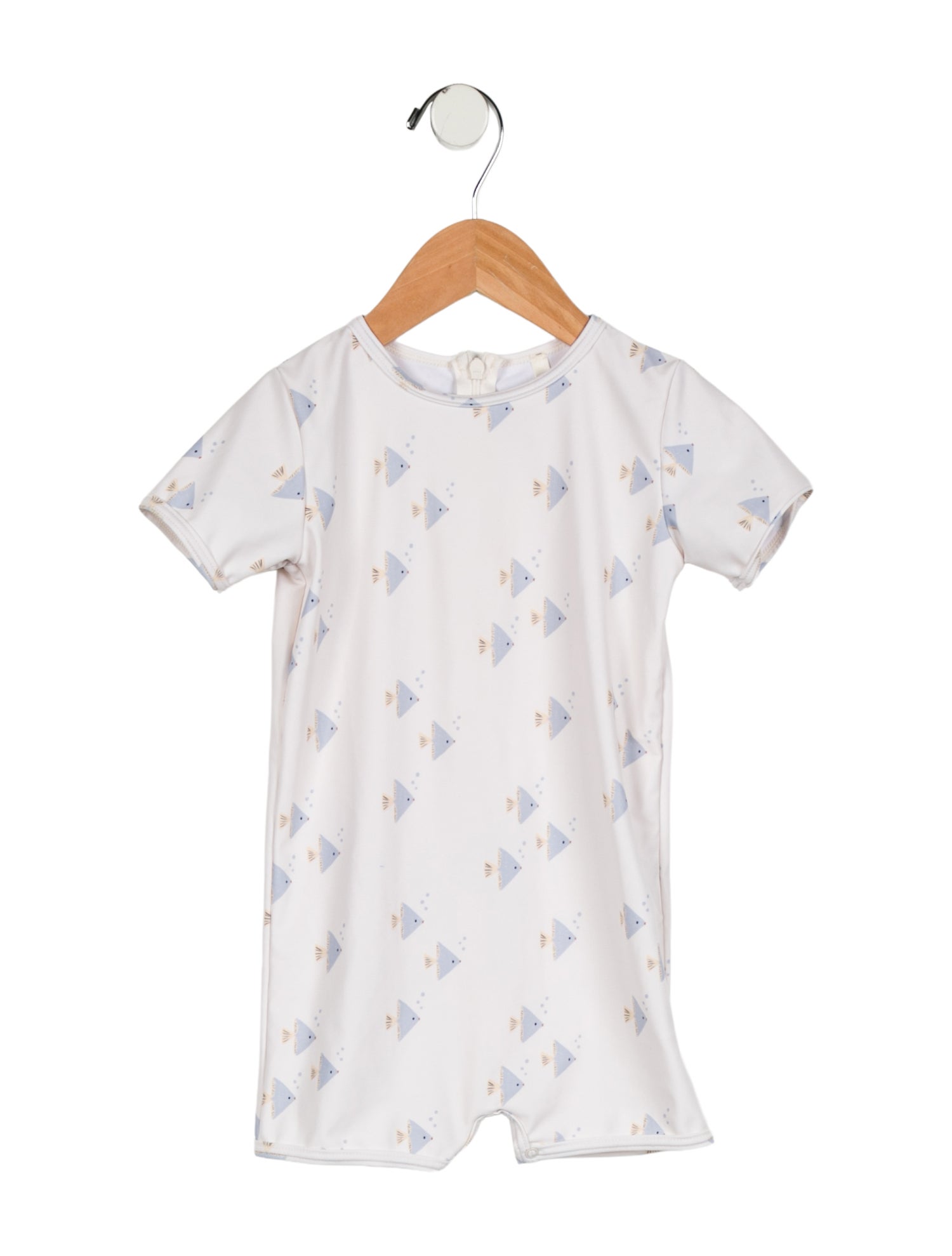 Rylee + Cru Toddler Boys' Fish Print Romper