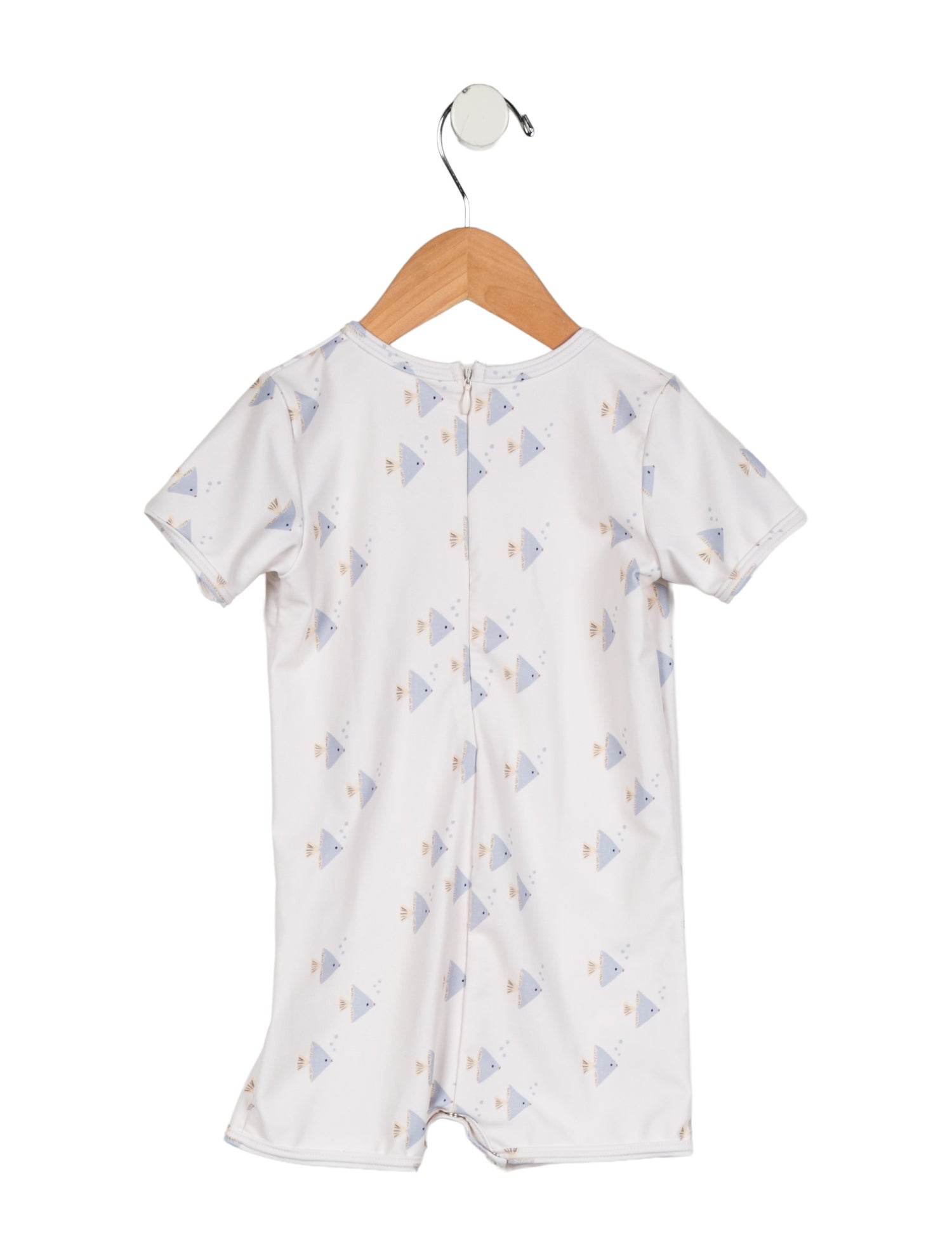 Rylee + Cru Toddler Boys' Fish Print Romper