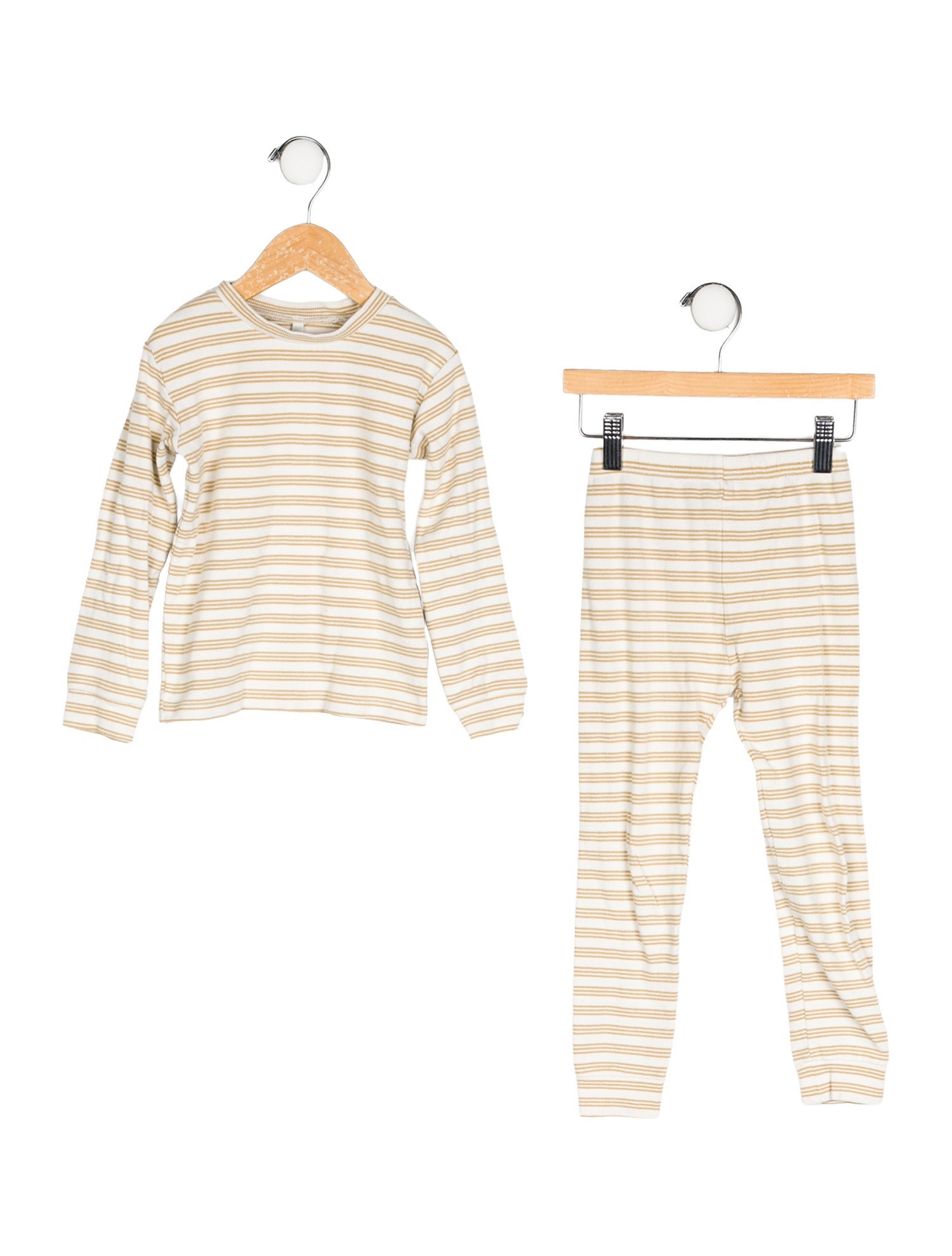 Rylee + Cru Cotton Two-Piece Striped Lounge Set