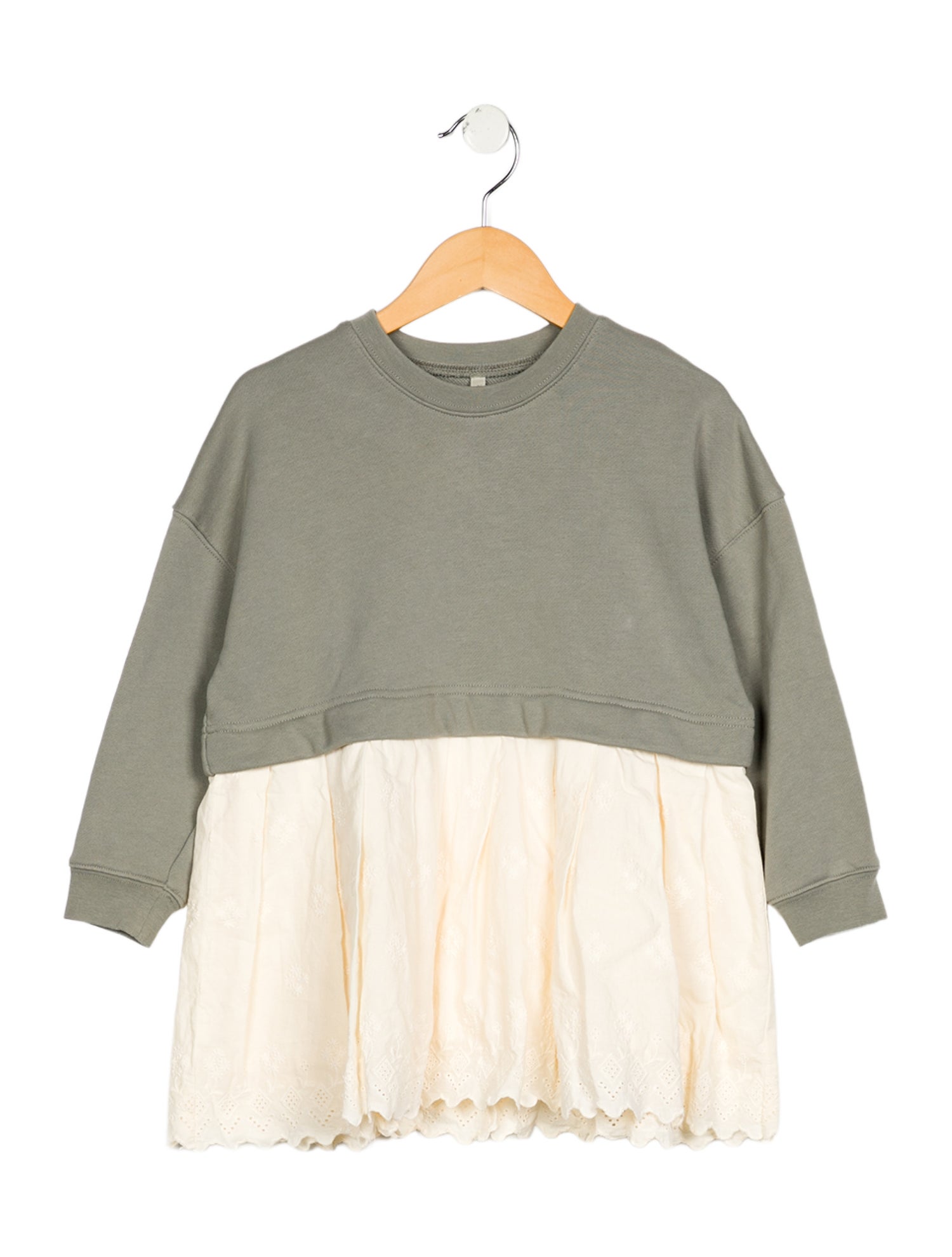 Rylee + Cru Toddler Girls' Embroidered Long Sleeve Dress