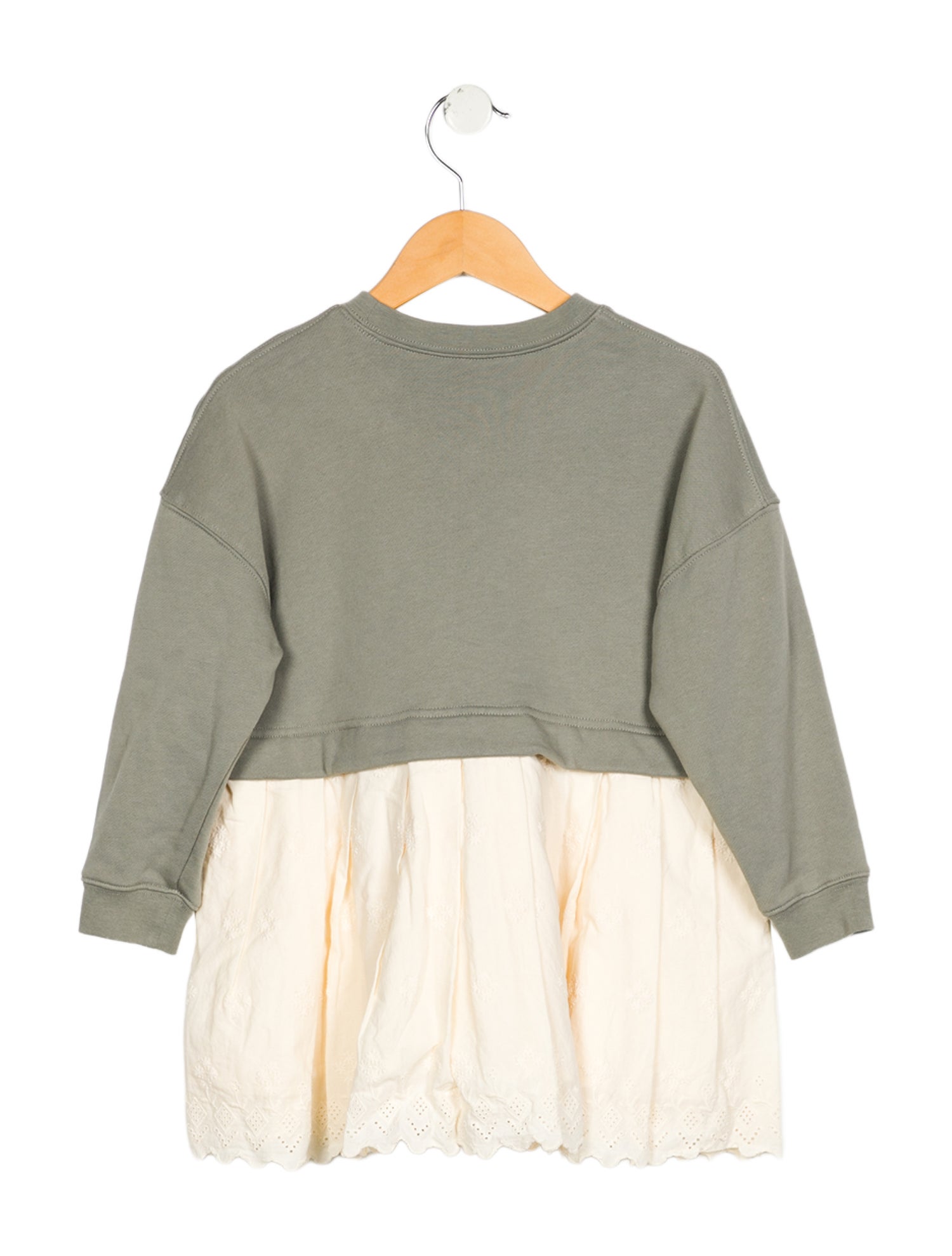 Rylee + Cru Toddler Girls' Embroidered Long Sleeve Dress