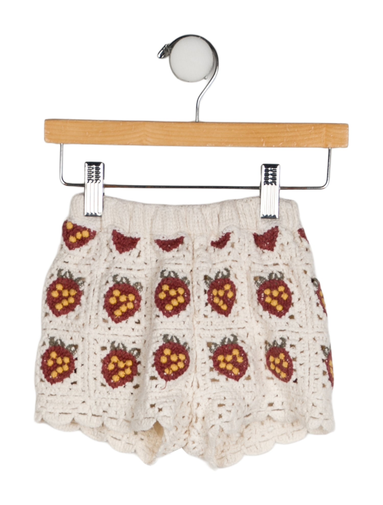 Rylee + Cru Toddler Girls' Crochet Pattern Mini Shorts