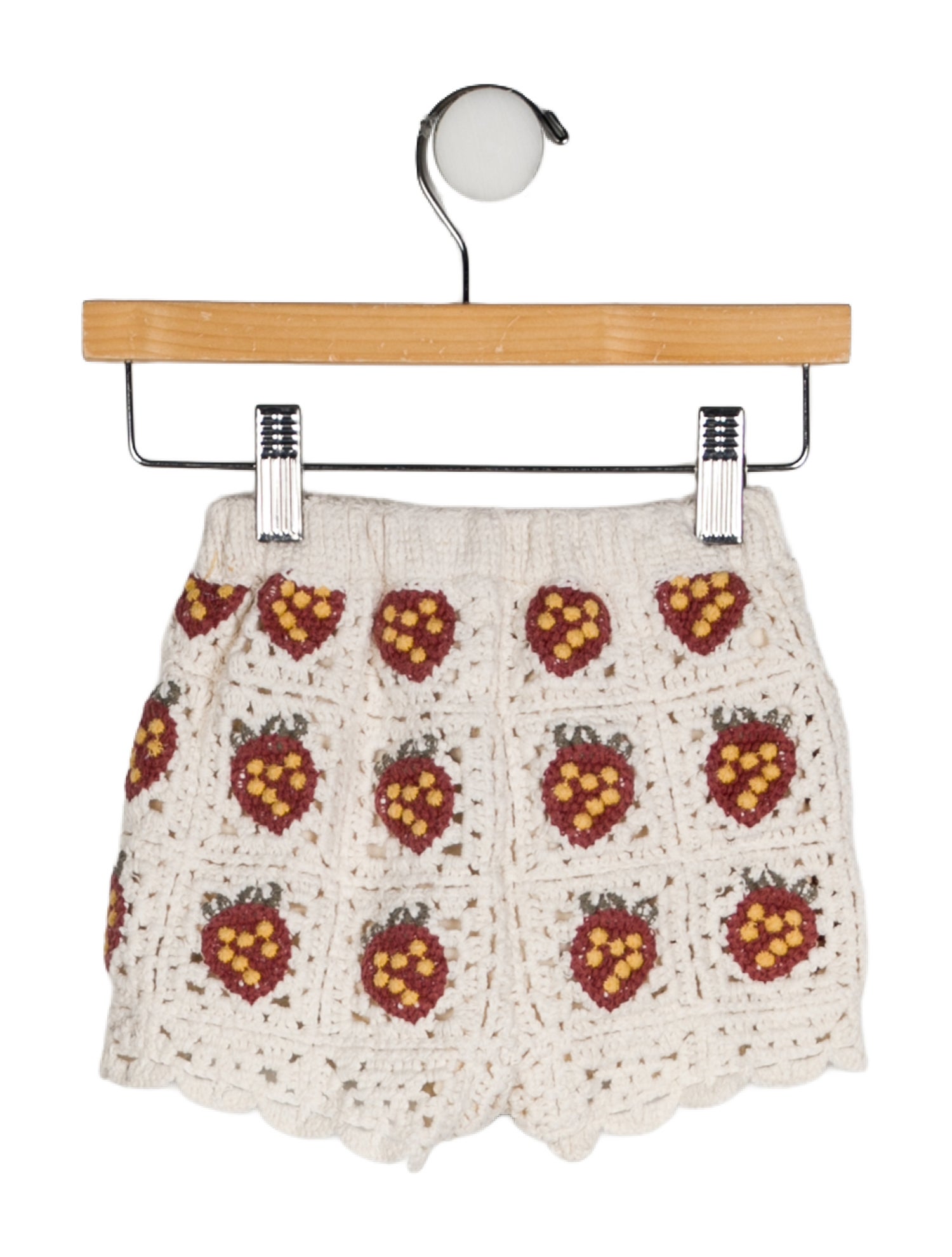 Rylee + Cru Toddler Girls' Crochet Pattern Mini Shorts