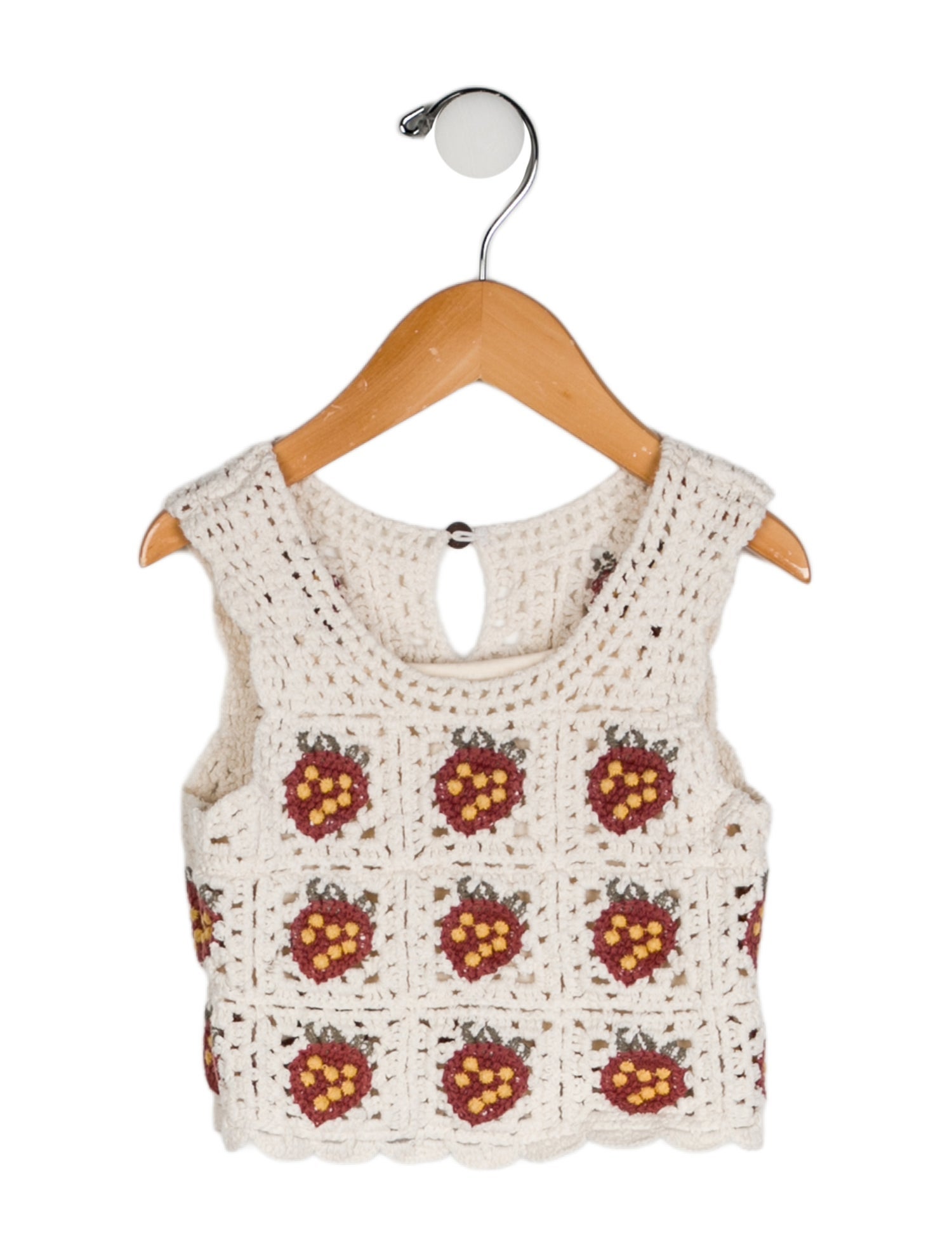 Rylee + Cru Toddler Girls' Crochet Pattern Sleeveless Top