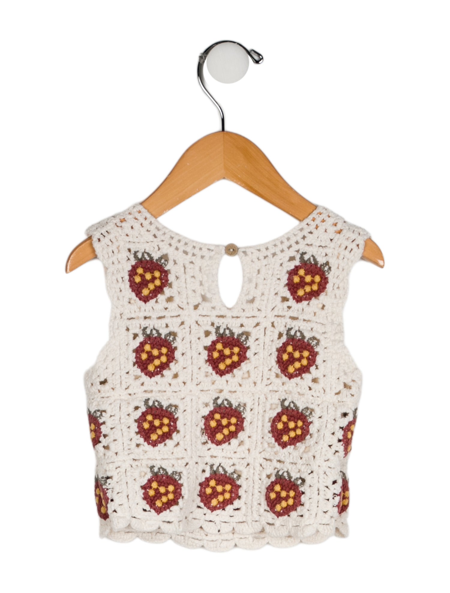 Rylee + Cru Toddler Girls' Crochet Pattern Sleeveless Top