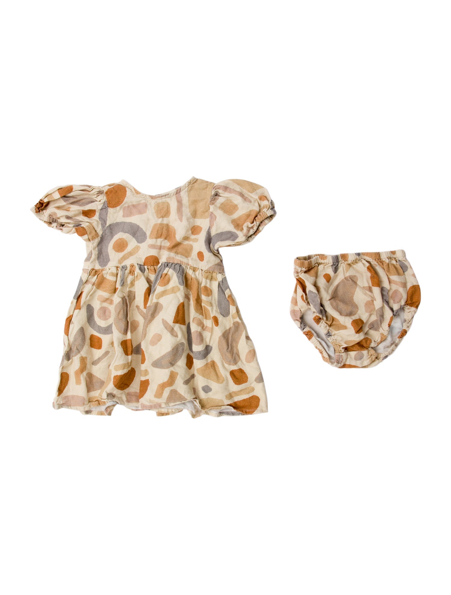 Rylee + Cru Infant Girls' Linen Short Sleeve Dress